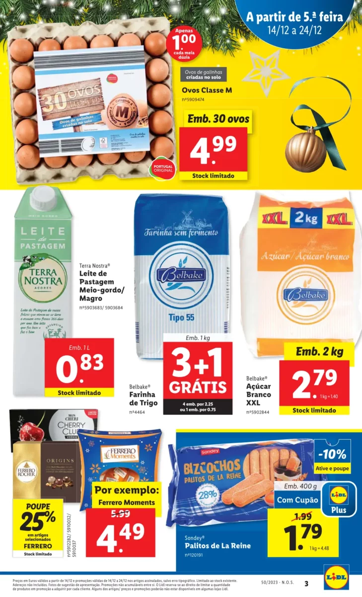 Antevis&atilde;o Folheto LiDL Promo&ccedil;&otilde;es (14 a 20 dezembro)