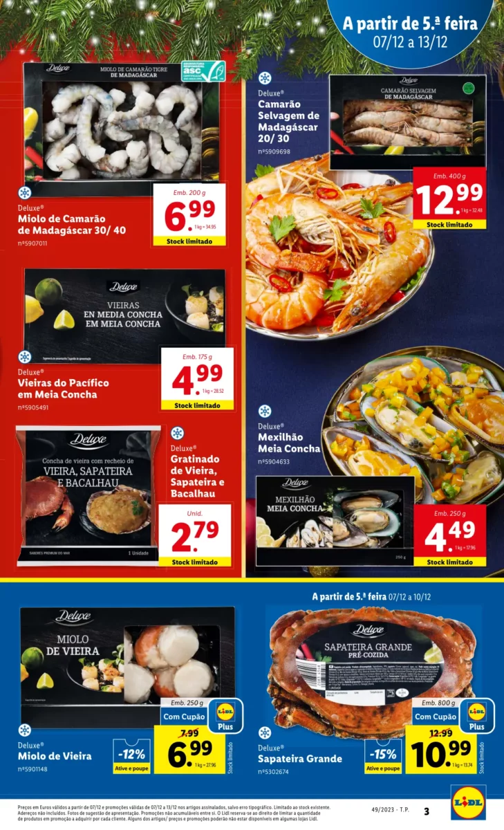 Antevis&atilde;o Folheto LiDL Promo&ccedil;&otilde;es (7 a 13 dezembro)