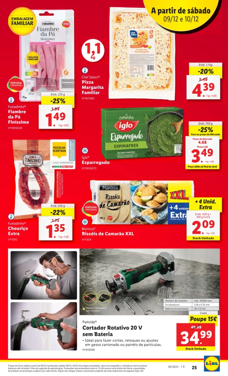Antevis&atilde;o Folheto LiDL Promo&ccedil;&otilde;es (7 a 13 dezembro)