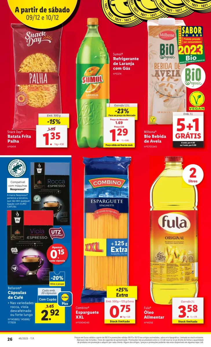 Antevis&atilde;o Folheto LiDL Promo&ccedil;&otilde;es (7 a 13 dezembro)