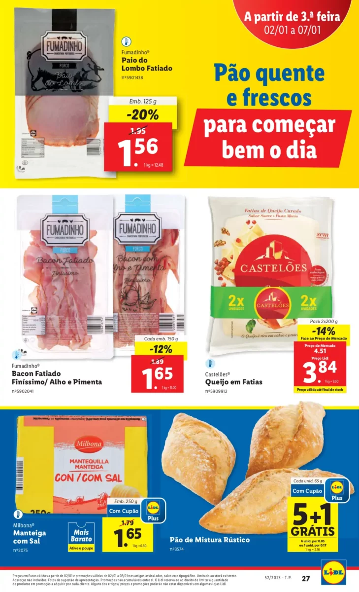 Antevis&atilde;o Folheto LiDL Promo&ccedil;&otilde;es (28 a 31 dezembro)