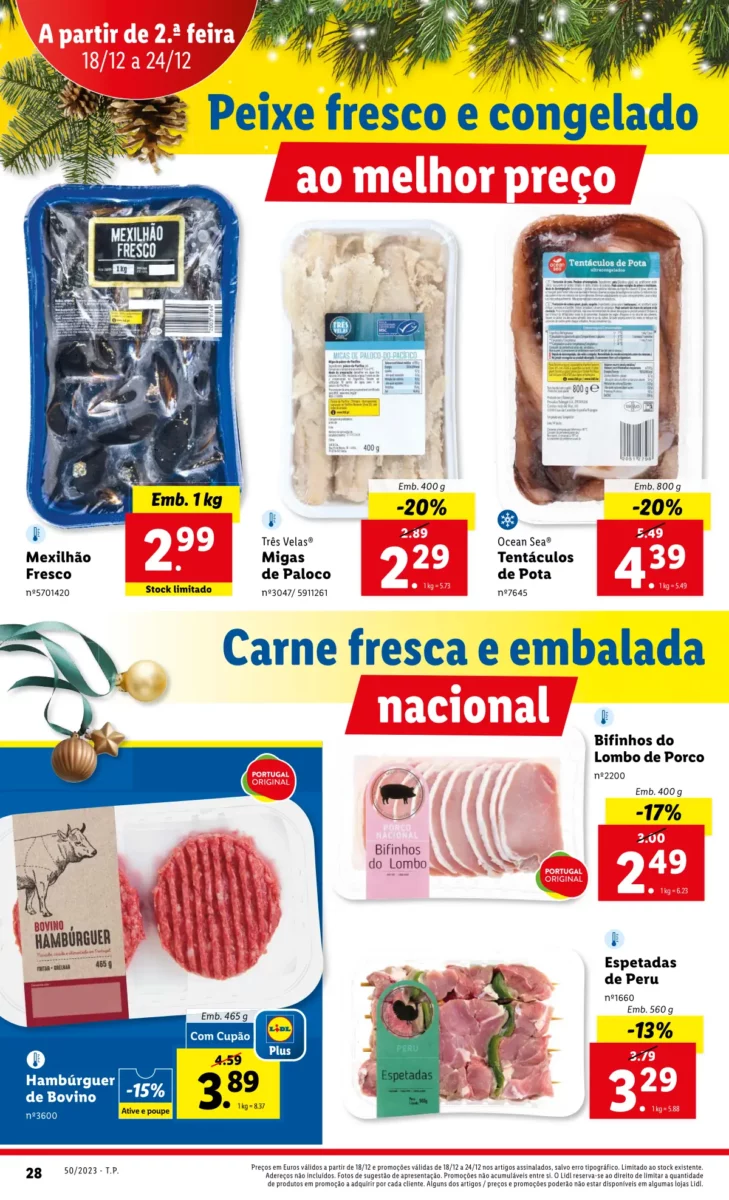 Antevis&atilde;o Folheto LiDL Promo&ccedil;&otilde;es (14 a 20 dezembro)