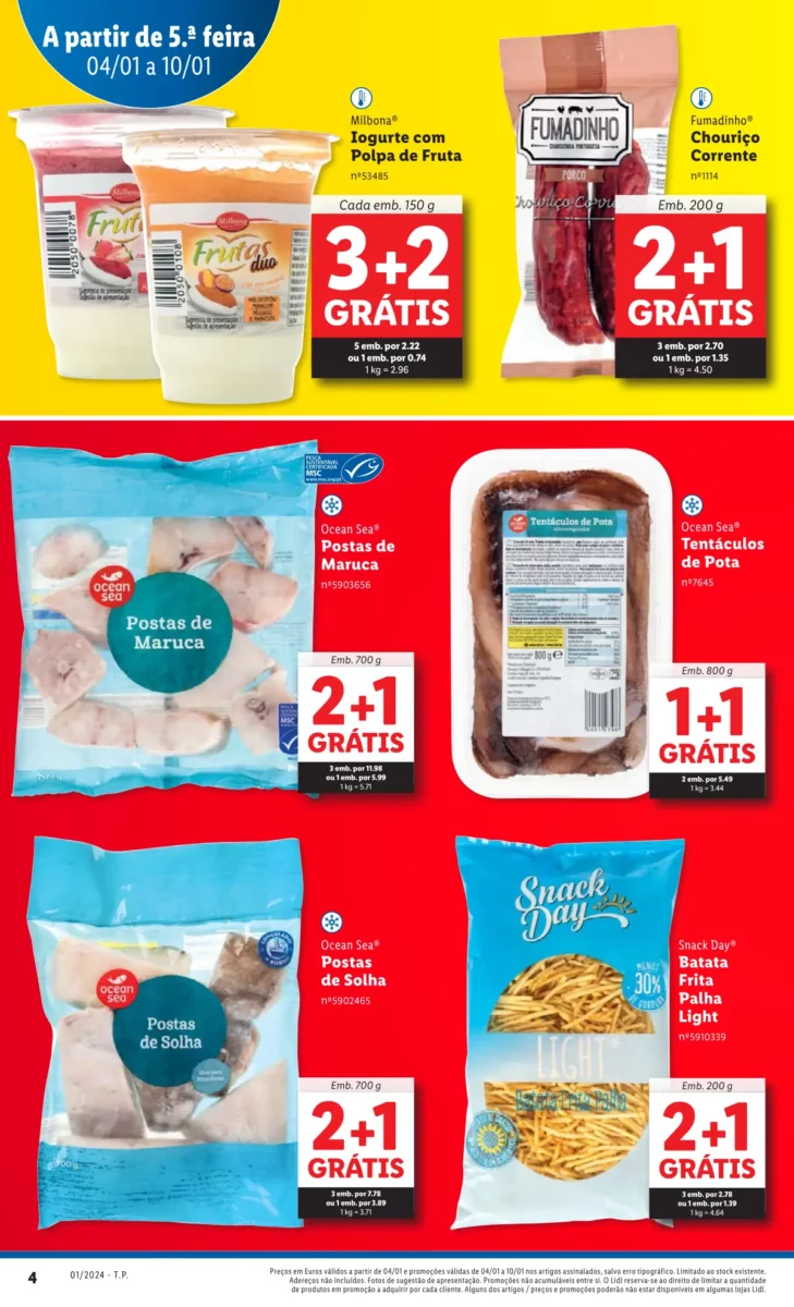 Antevis&atilde;o Folheto LiDL Promo&ccedil;&otilde;es (4 a 10 janeiro)