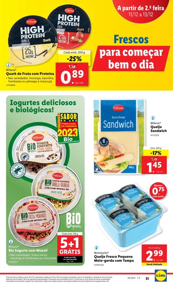 Antevis&atilde;o Folheto LiDL Promo&ccedil;&otilde;es (7 a 13 dezembro)