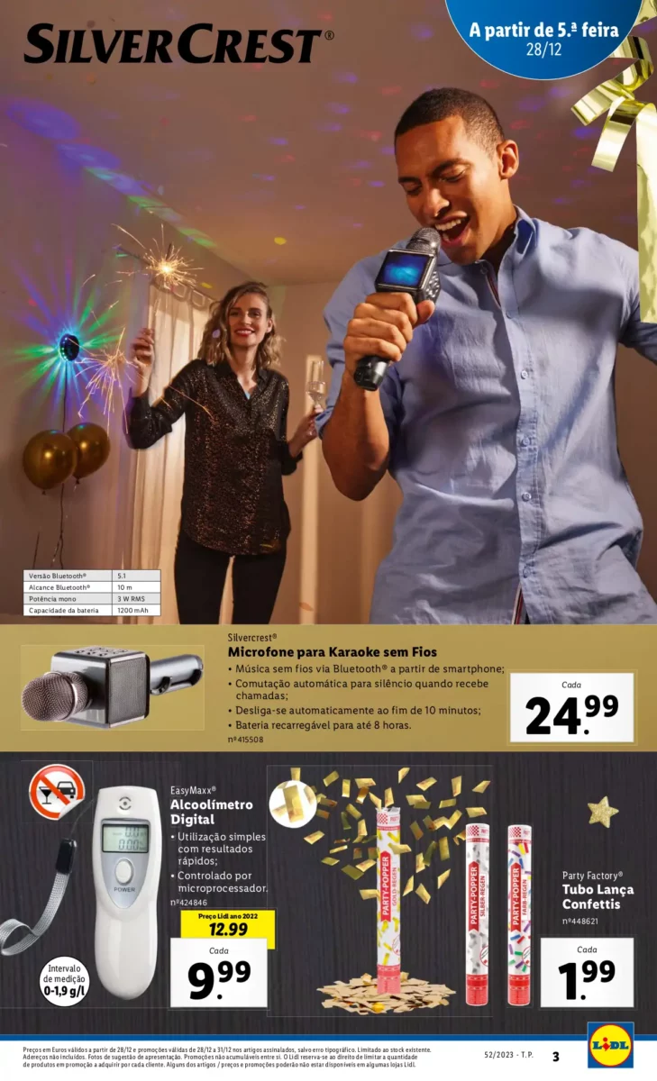 Antevis&atilde;o Folheto LiDL Promo&ccedil;&otilde;es (28 a 31 dezembro)
