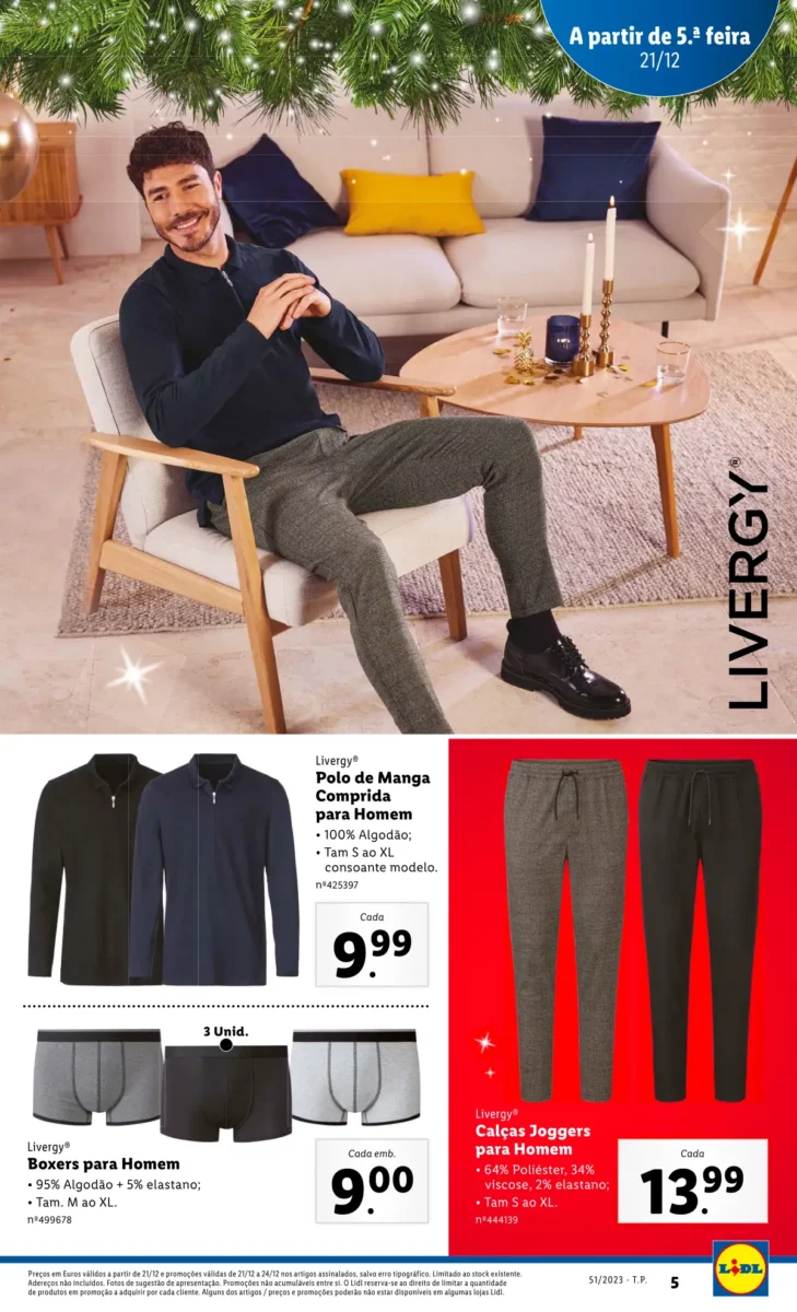 Antevis&atilde;o Folheto LiDL Promo&ccedil;&otilde;es (21 a 24 dezembro)