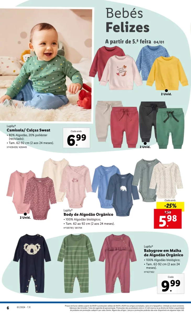 Antevis&atilde;o Folheto LiDL Promo&ccedil;&otilde;es (4 a 10 janeiro)