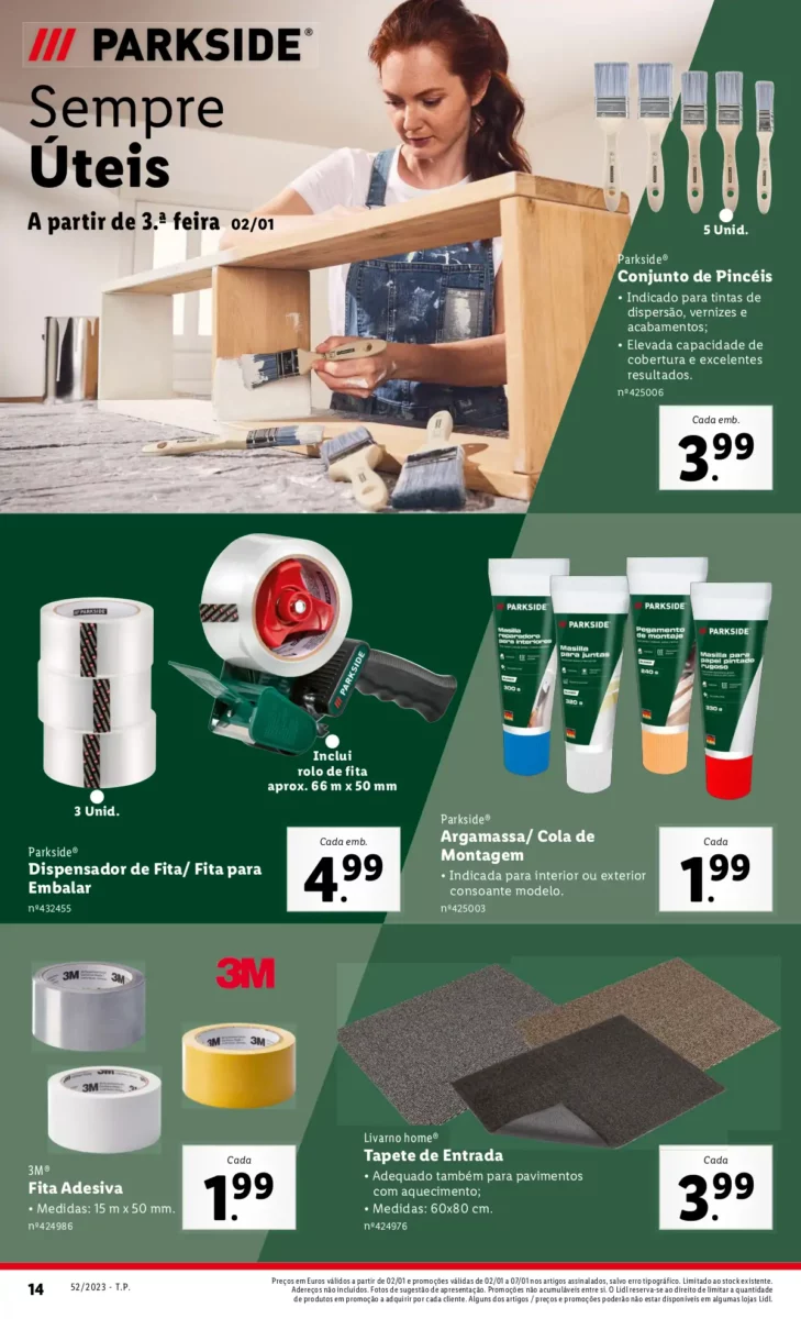 Antevis&atilde;o Folheto LiDL Promo&ccedil;&otilde;es (28 a 31 dezembro)