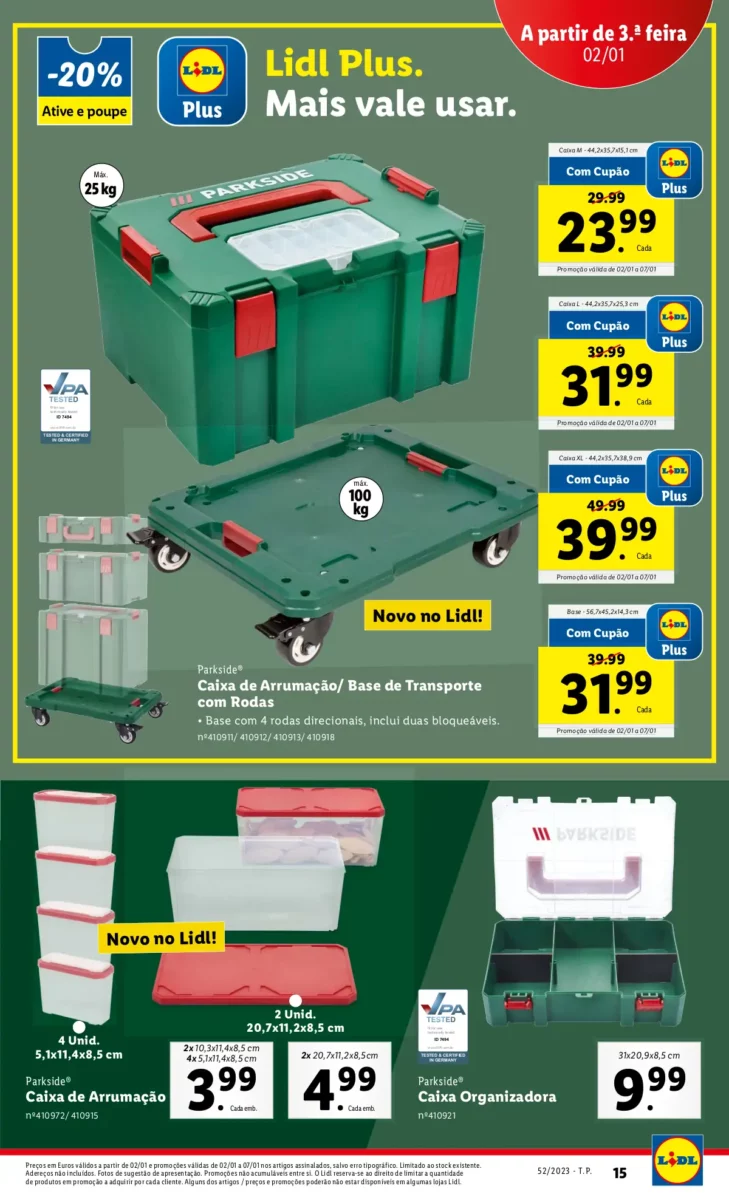 Antevis&atilde;o Folheto LiDL Promo&ccedil;&otilde;es (28 a 31 dezembro)