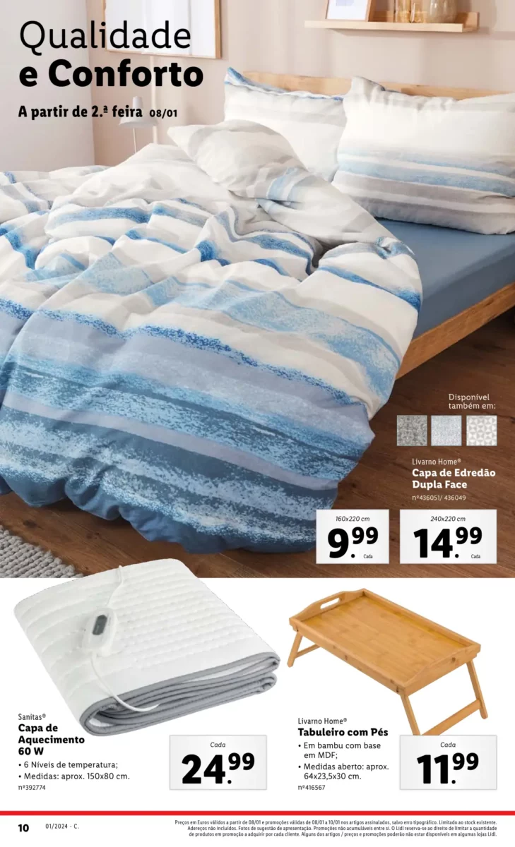 Antevis&atilde;o Folheto LiDL Promo&ccedil;&otilde;es (4 a 10 janeiro)