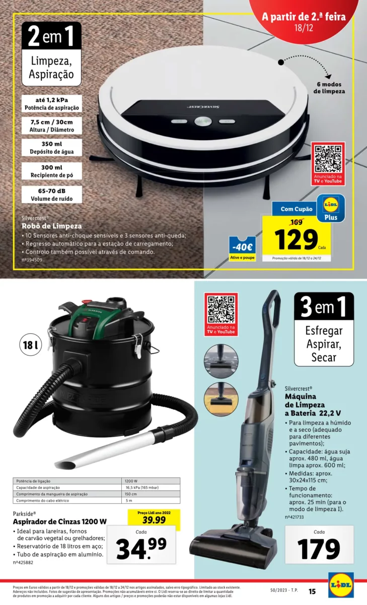 Antevis&atilde;o Folheto LiDL Promo&ccedil;&otilde;es (14 a 20 dezembro)