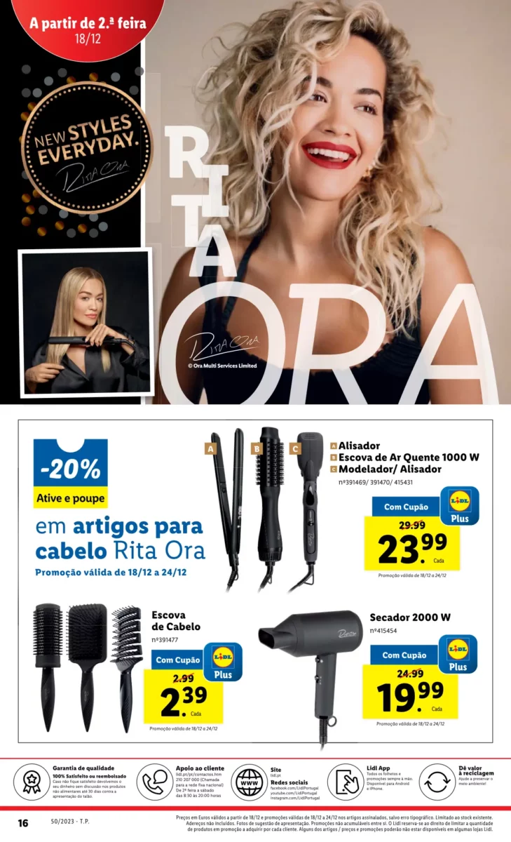 Antevis&atilde;o Folheto LiDL Promo&ccedil;&otilde;es (14 a 20 dezembro)