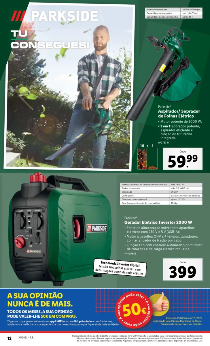 Antevis&atilde;o Folheto LiDL Promo&ccedil;&otilde;es (21 a 24 dezembro)