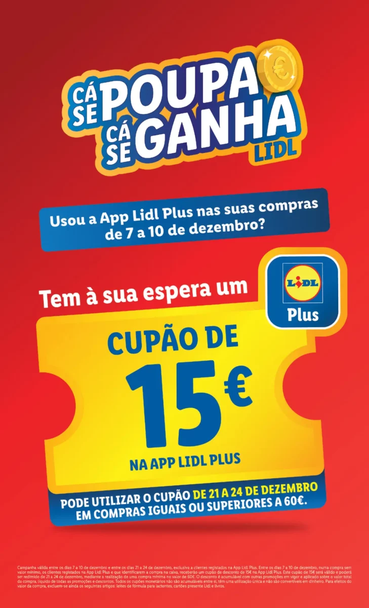 Antevis&atilde;o Folheto LiDL Promo&ccedil;&otilde;es (21 a 24 dezembro)