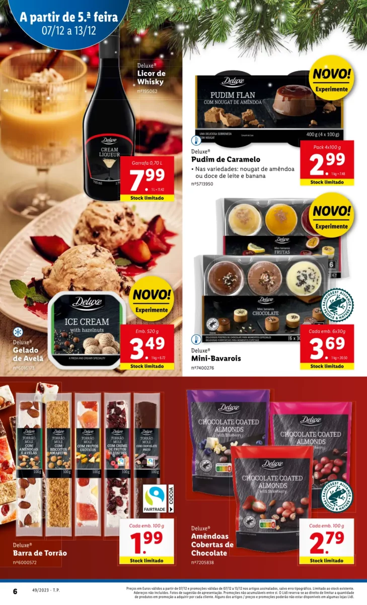 Antevis&atilde;o Folheto LiDL Promo&ccedil;&otilde;es (7 a 13 dezembro)