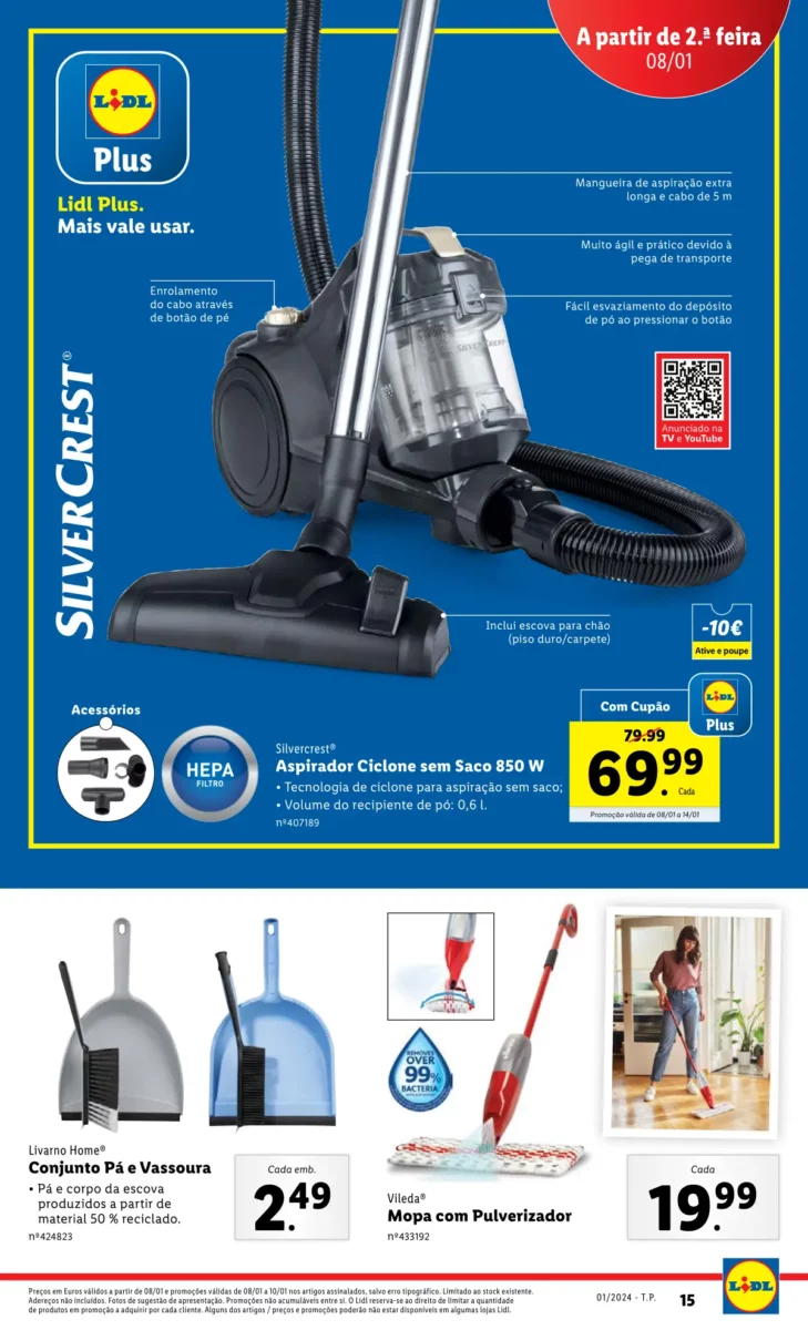 Antevis&atilde;o Folheto LiDL Promo&ccedil;&otilde;es (4 a 10 janeiro)