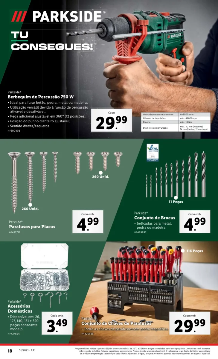 Antevis&atilde;o Folheto LiDL Promo&ccedil;&otilde;es (21 a 24 dezembro)