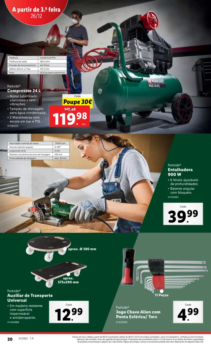 Antevis&atilde;o Folheto LiDL Promo&ccedil;&otilde;es (21 a 24 dezembro)