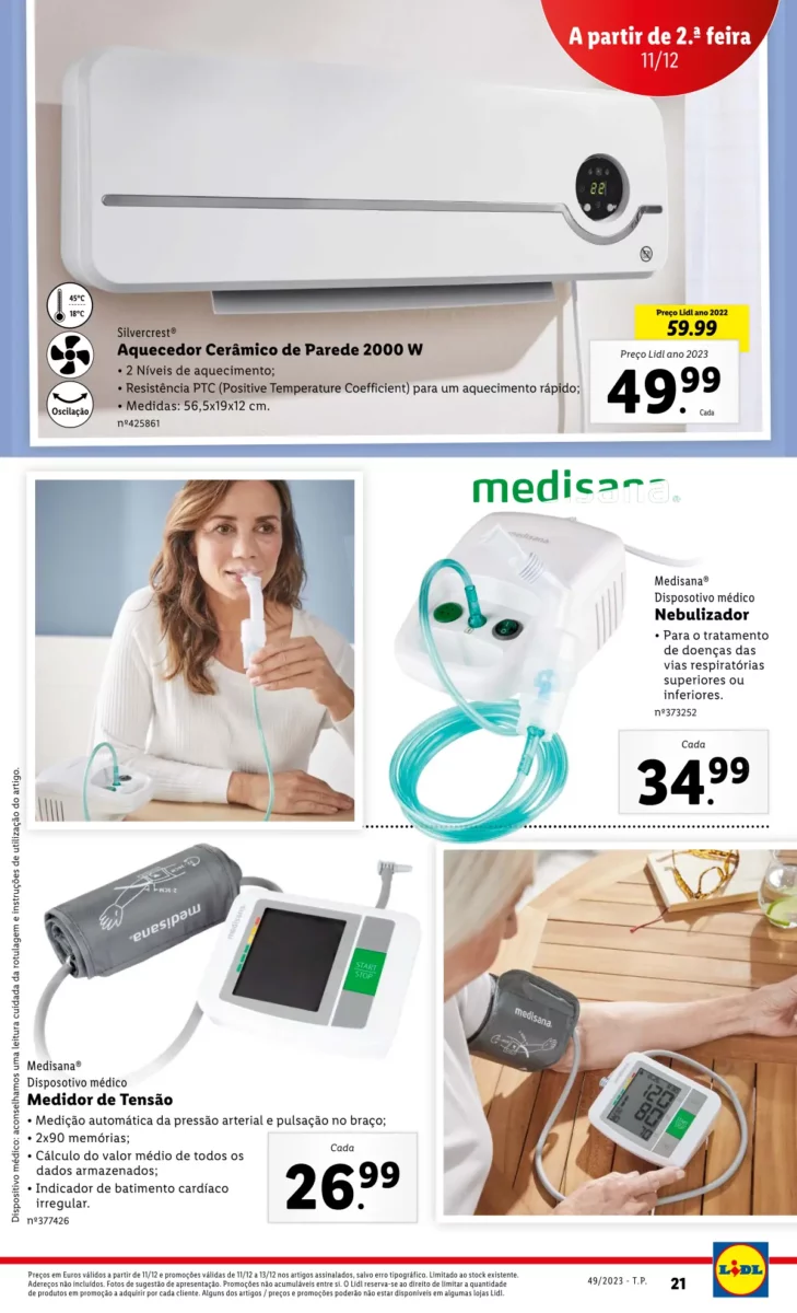 Antevis&atilde;o Folheto LiDL Promo&ccedil;&otilde;es (7 a 13 dezembro)