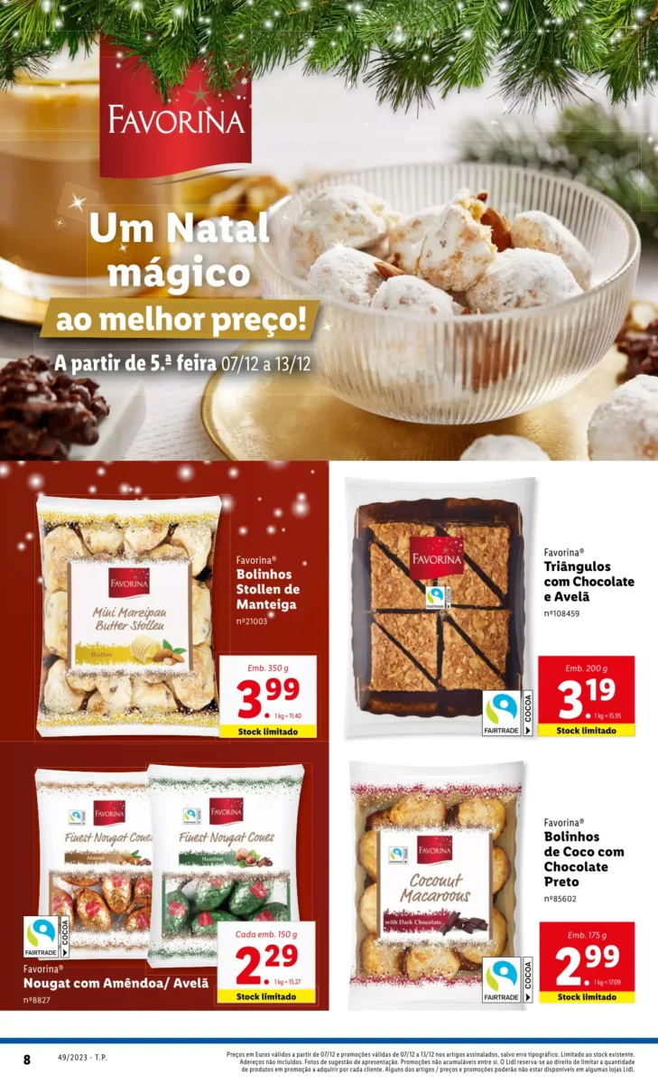 Antevis&atilde;o Folheto LiDL Promo&ccedil;&otilde;es (7 a 13 dezembro)