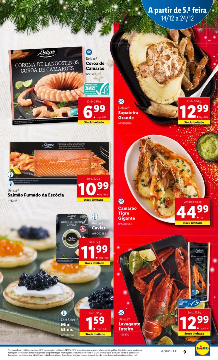 Antevis&atilde;o Folheto LiDL Promo&ccedil;&otilde;es (14 a 20 dezembro)