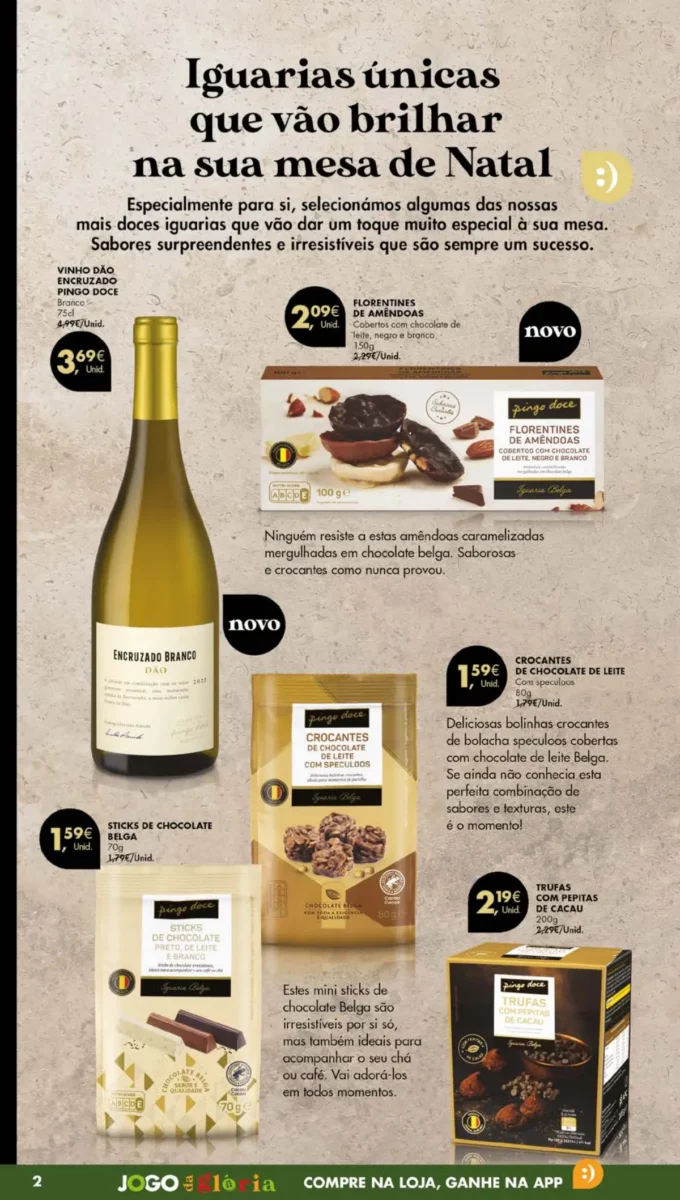 Antevis&atilde;o Folheto Pingo Doce (12 a 18 dezembro)