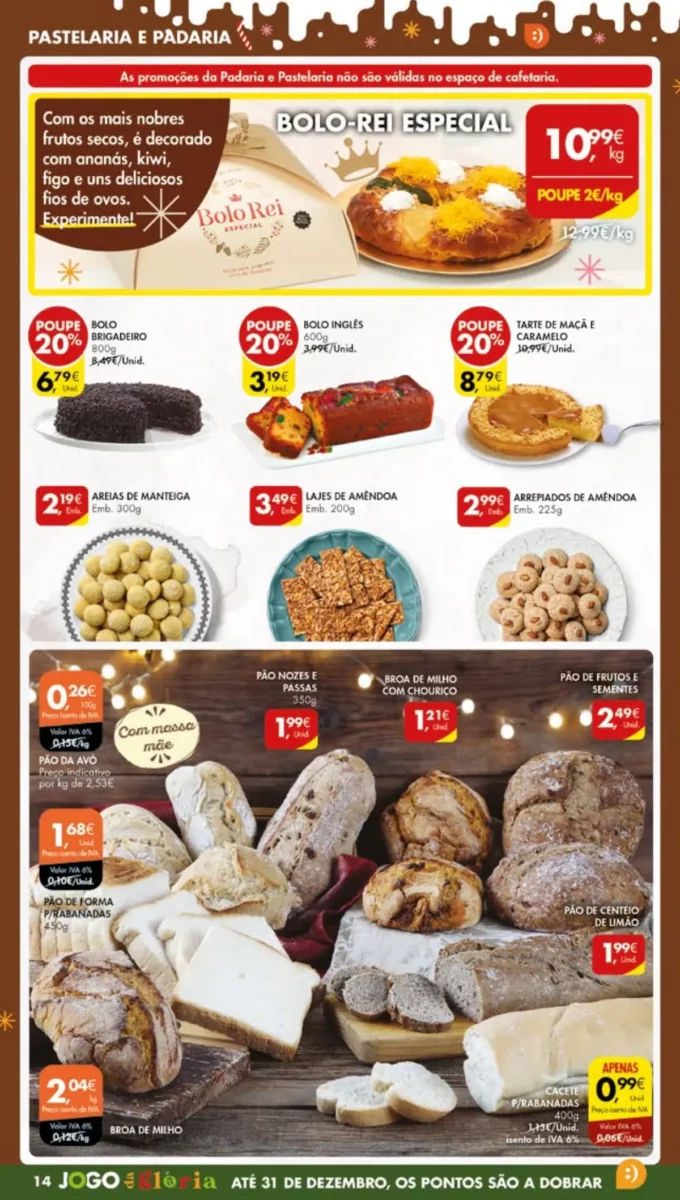 Antevis&atilde;o Folheto Pingo Doce (19 a 26 dezembro)