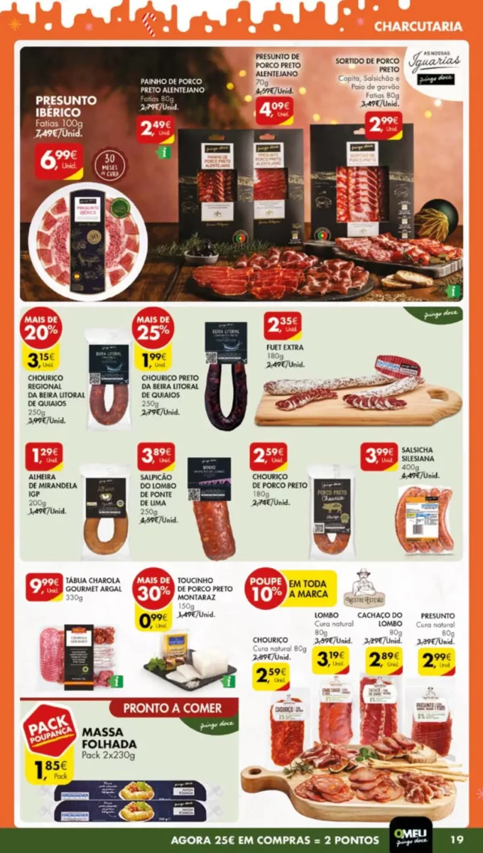 Antevis&atilde;o Folheto Pingo Doce (19 a 26 dezembro)