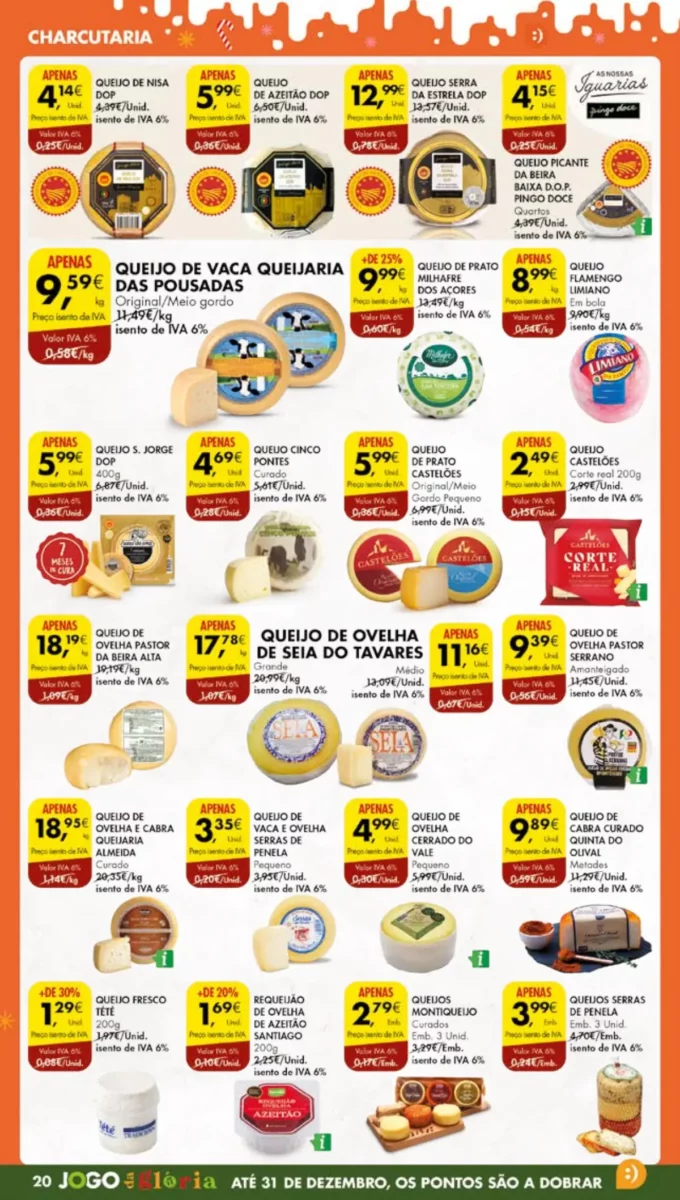 Antevis&atilde;o Folheto Pingo Doce (19 a 26 dezembro)