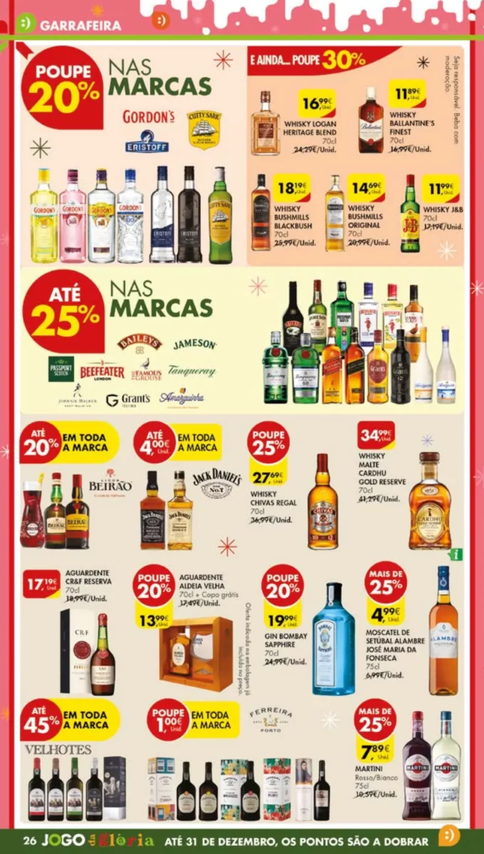 Antevis&atilde;o Folheto Pingo Doce (19 a 26 dezembro)