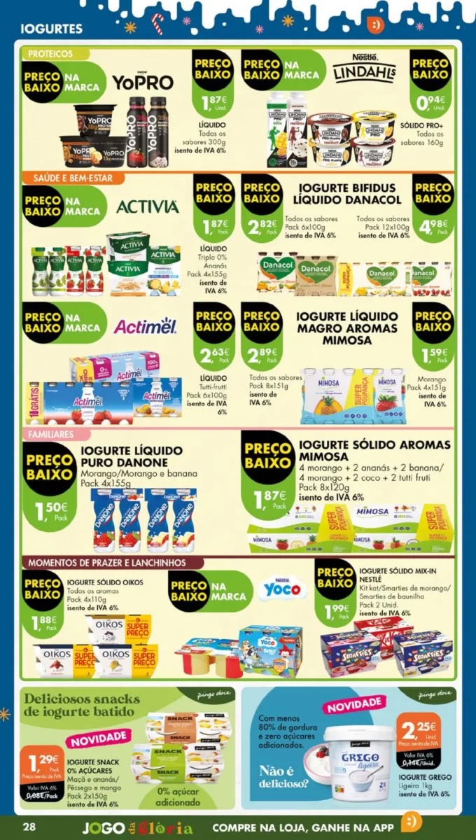 Antevis&atilde;o Folheto Pingo Doce (12 a 18 dezembro)