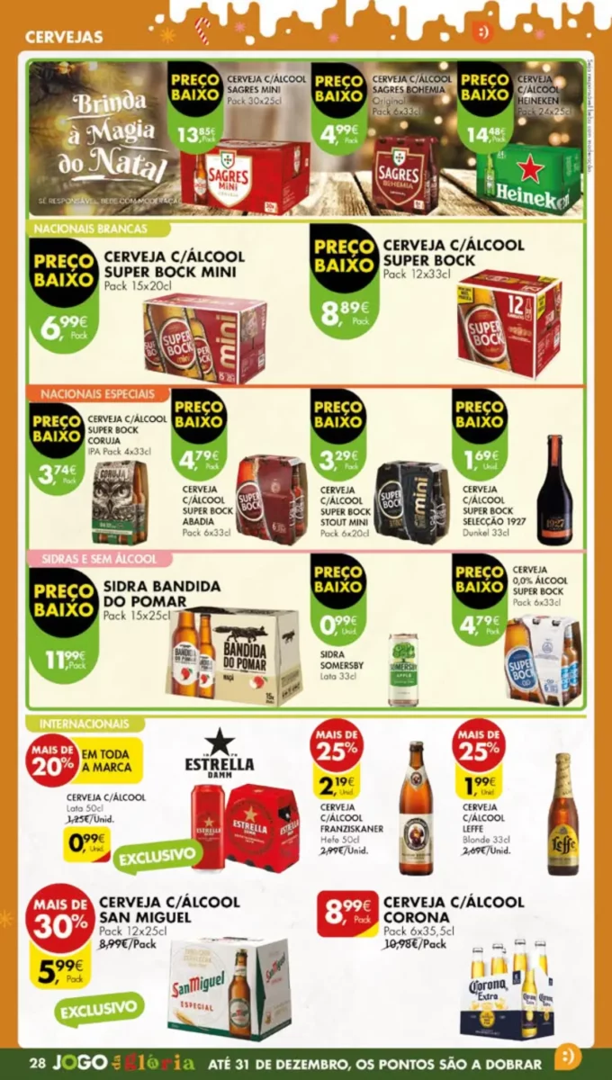 Antevis&atilde;o Folheto Pingo Doce (19 a 26 dezembro)