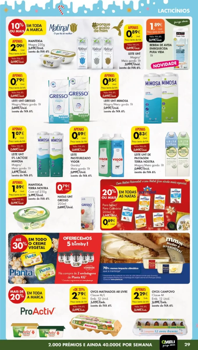 Antevis&atilde;o Folheto Pingo Doce (12 a 18 dezembro)