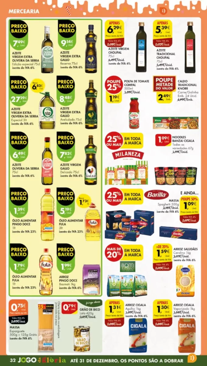 Antevis&atilde;o Folheto Pingo Doce (19 a 26 dezembro)