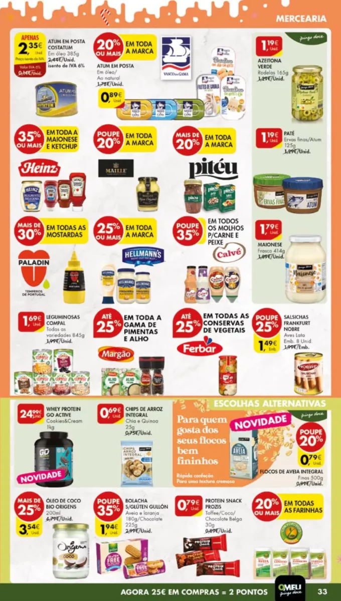 Antevis&atilde;o Folheto Pingo Doce (19 a 26 dezembro)