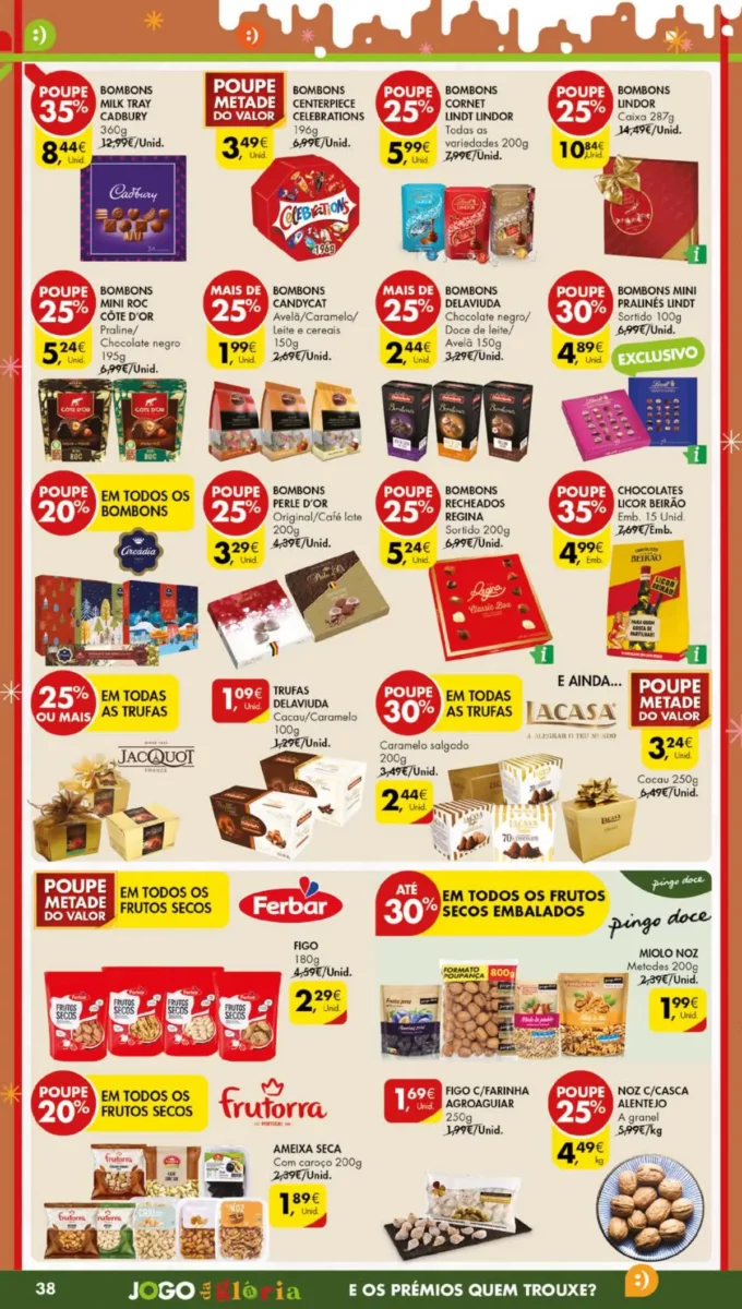 Antevis&atilde;o Folheto Pingo Doce (12 a 18 dezembro)