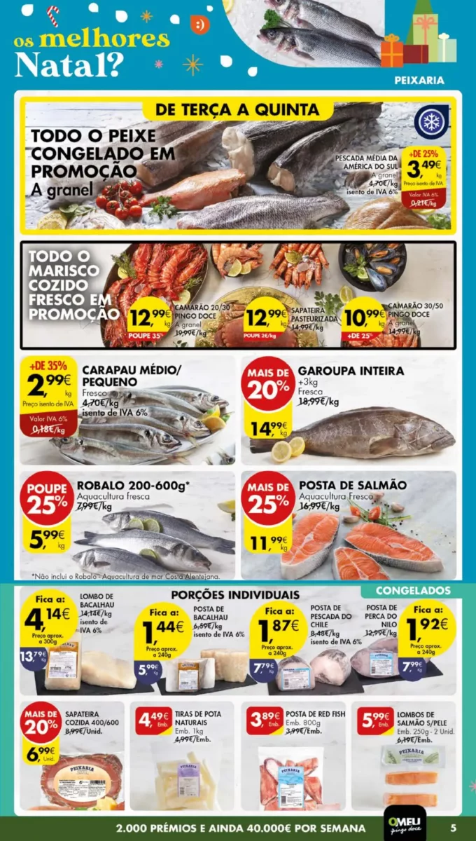 Antevis&atilde;o Folheto Pingo Doce (12 a 18 dezembro)