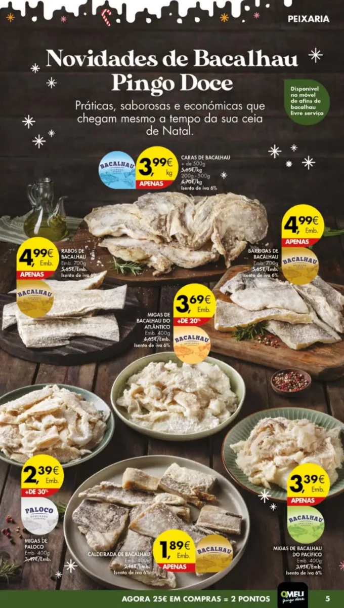 Antevis&atilde;o Folheto Pingo Doce (19 a 26 dezembro)