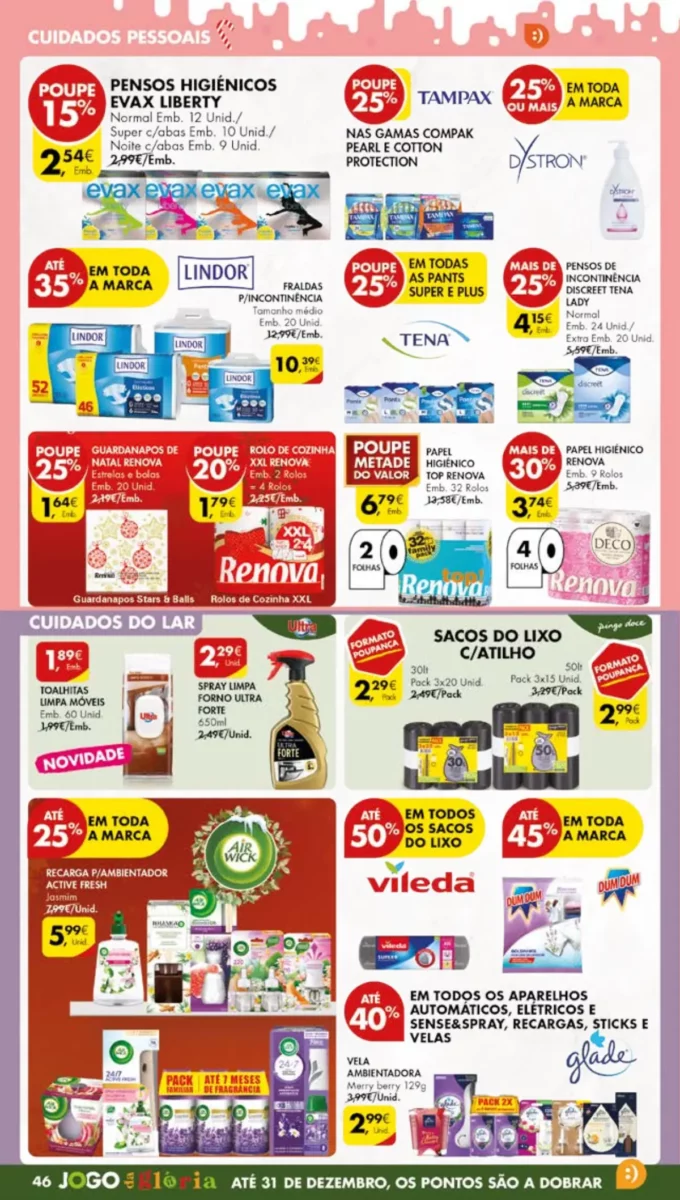 Antevis&atilde;o Folheto Pingo Doce (19 a 26 dezembro)