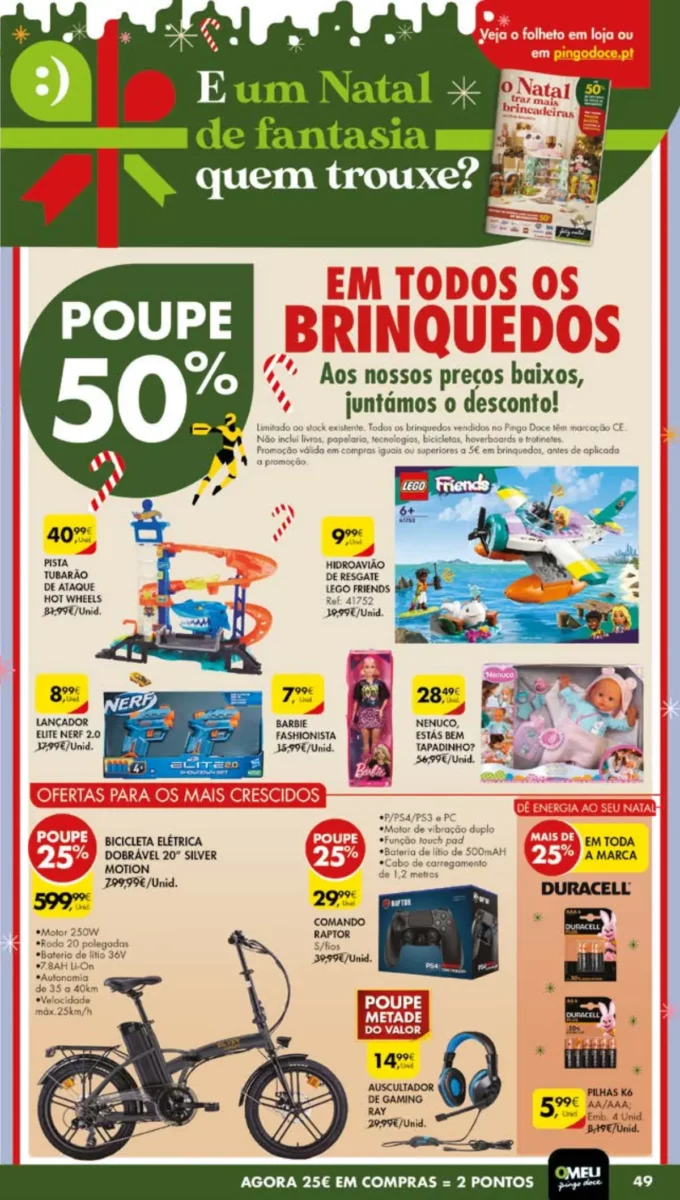 Antevis&atilde;o Folheto Pingo Doce (19 a 26 dezembro)