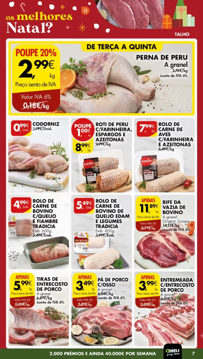 Antevis&atilde;o Folheto Pingo Doce (12 a 18 dezembro)