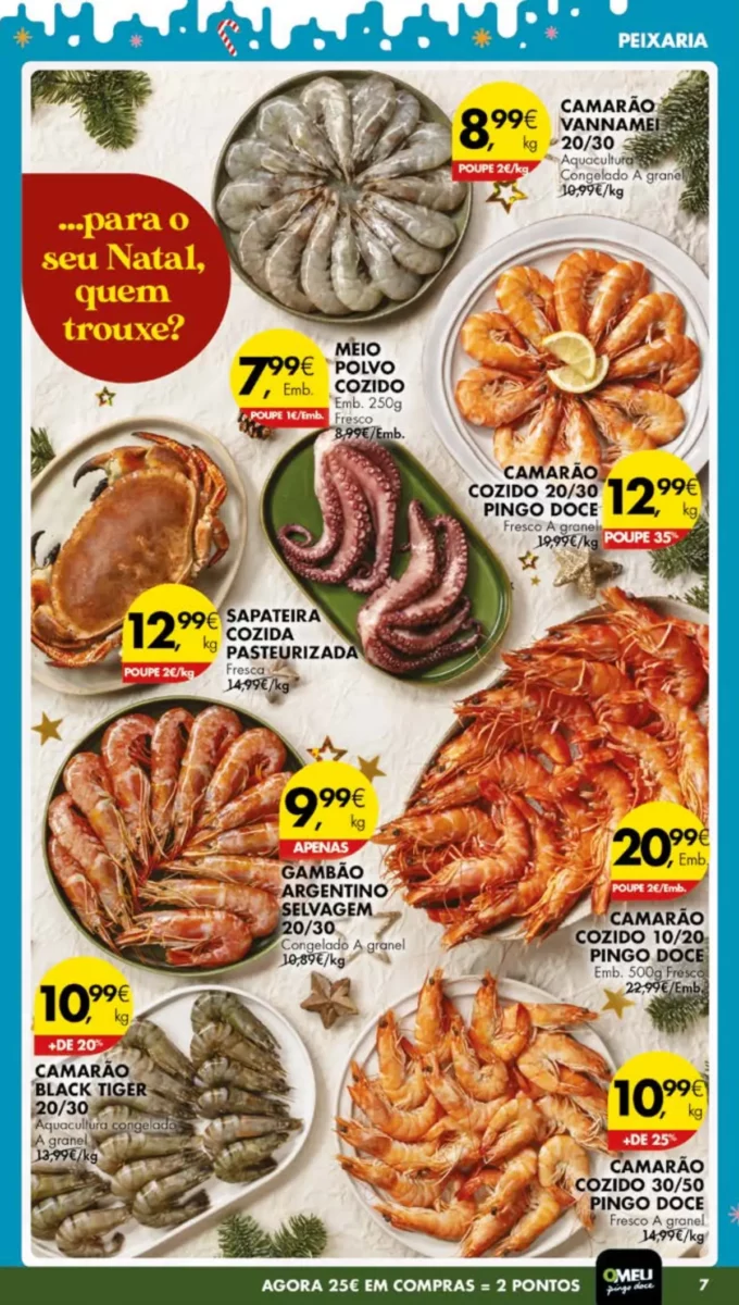 Antevis&atilde;o Folheto Pingo Doce (19 a 26 dezembro)