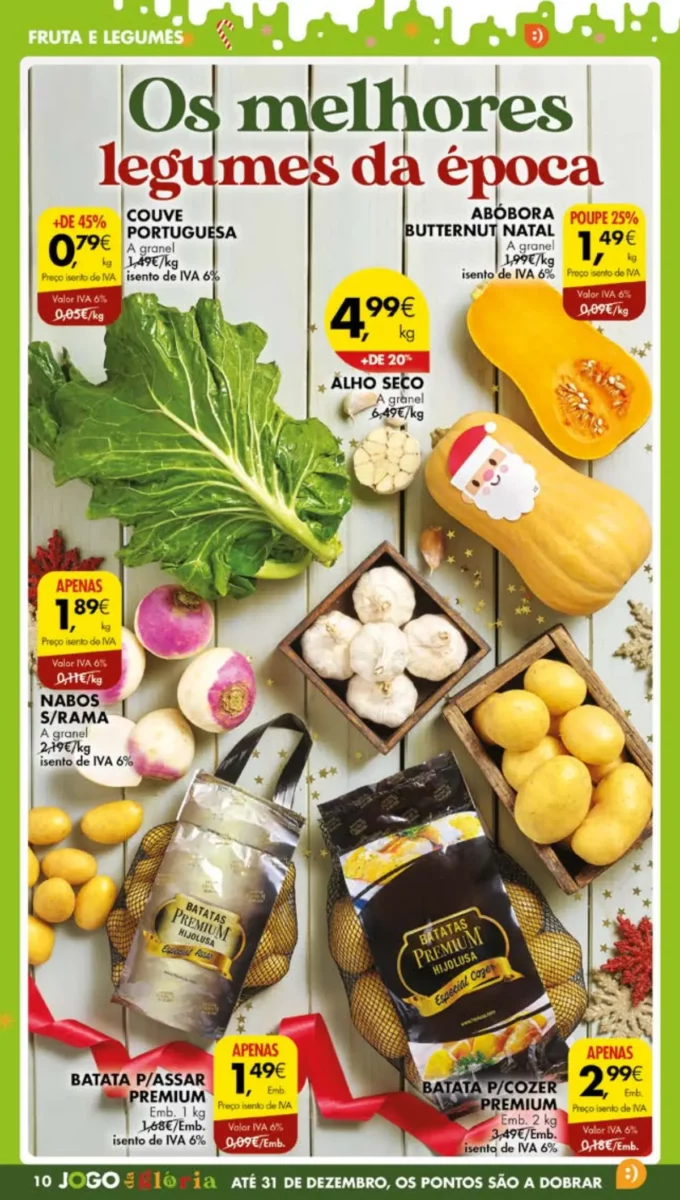 Antevis&atilde;o Folheto Pingo Doce (19 a 26 dezembro)