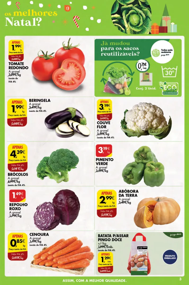 Antevis&atilde;o Folheto Pingo Doce A&ccedil;ores (14 a 20 dezembro)