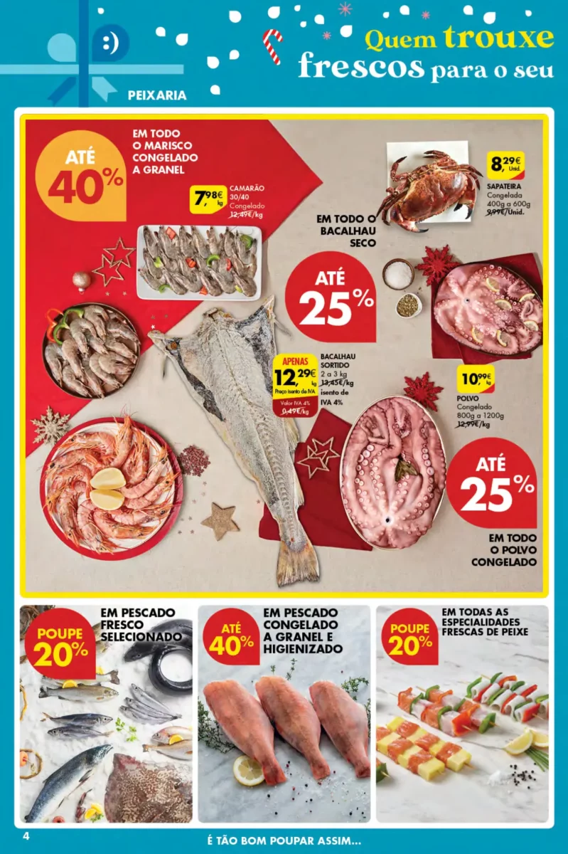 Antevis&atilde;o Folheto Pingo Doce A&ccedil;ores (14 a 20 dezembro)