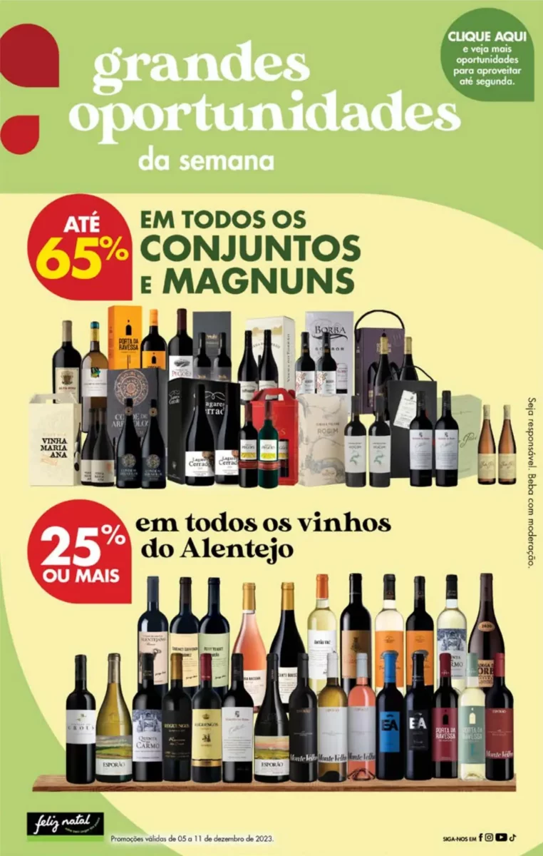 Antevis&atilde;o Folheto Pingo Doce fim-de-semana (8 a 11 dezembro)
