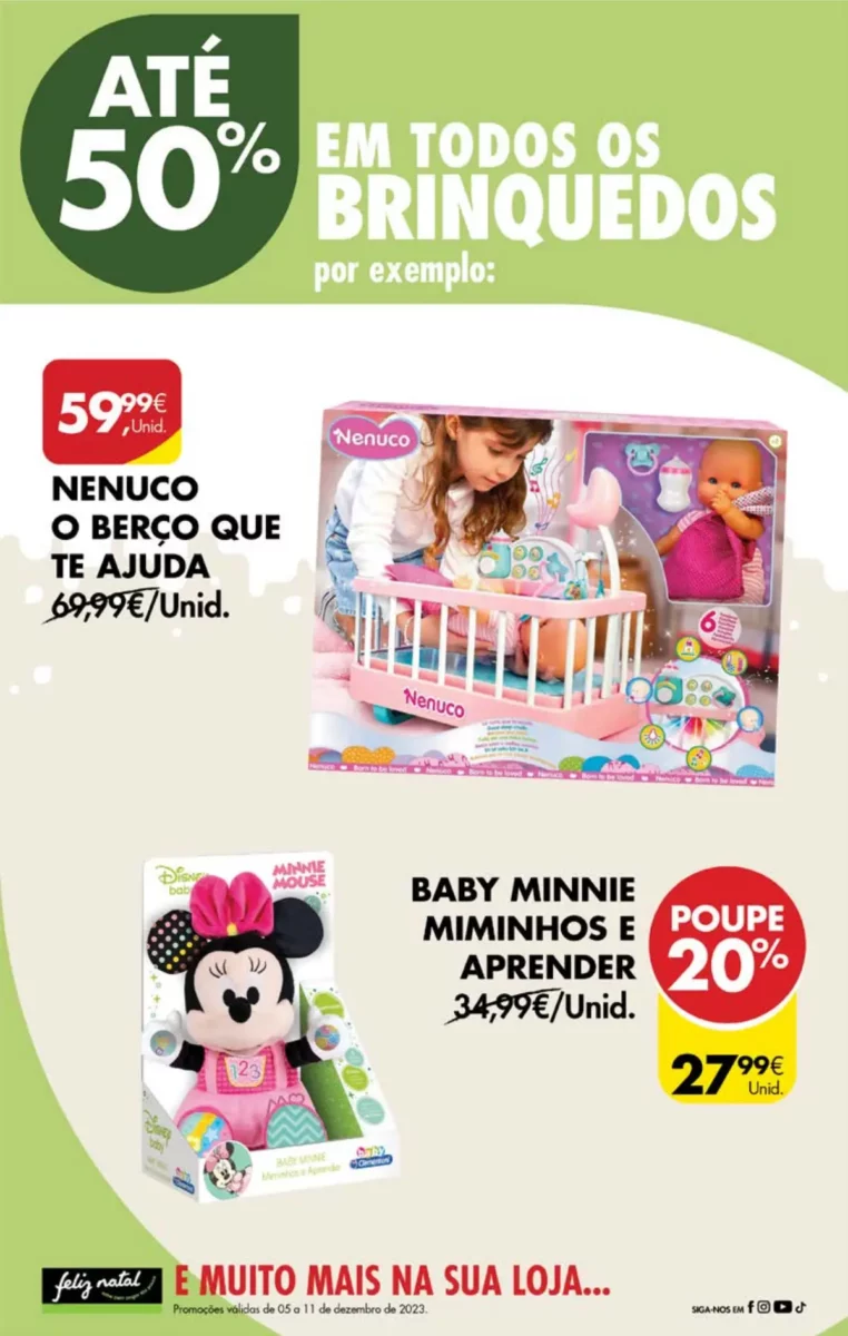 Antevis&atilde;o Folheto Pingo Doce fim-de-semana (8 a 11 dezembro)