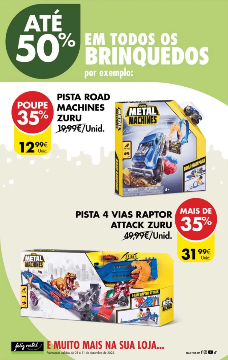 Antevis&atilde;o Folheto Pingo Doce fim-de-semana (8 a 11 dezembro)