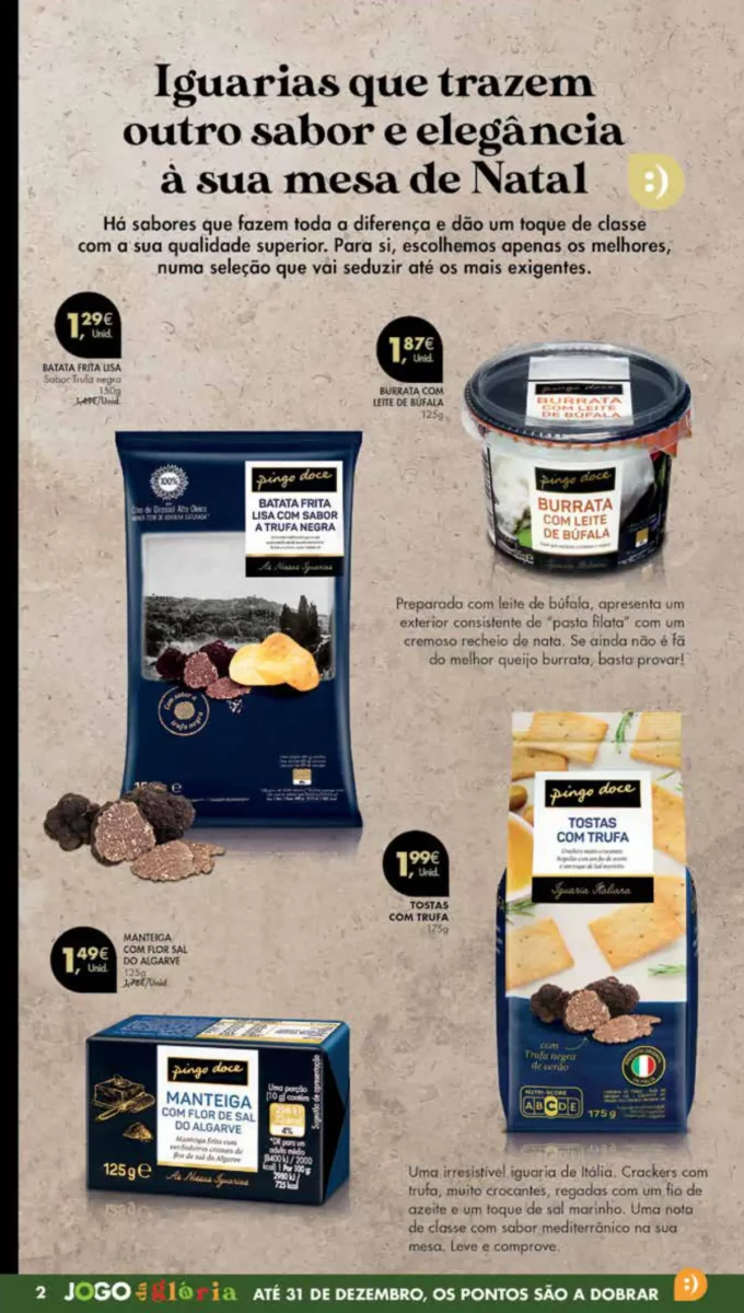 Antevis&atilde;o Folheto Pingo Doce Madeira (19 a 26 dezembro)