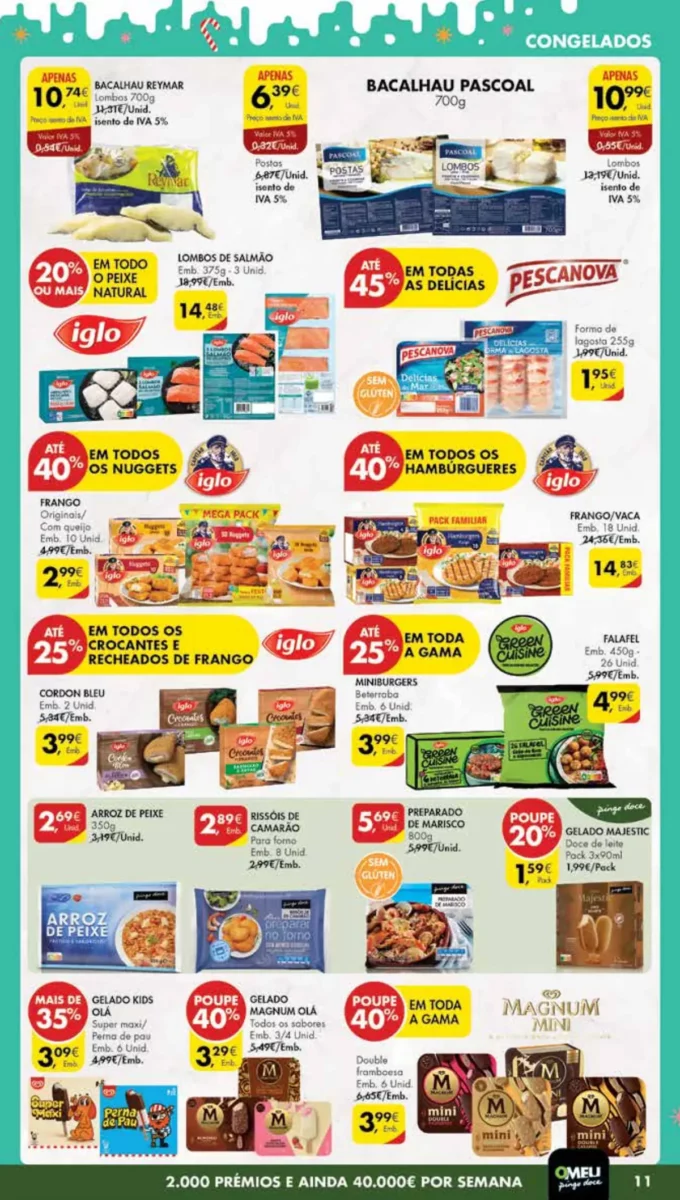 Antevis&atilde;o Folheto Pingo Doce Madeira (12 a 18 dezembro)